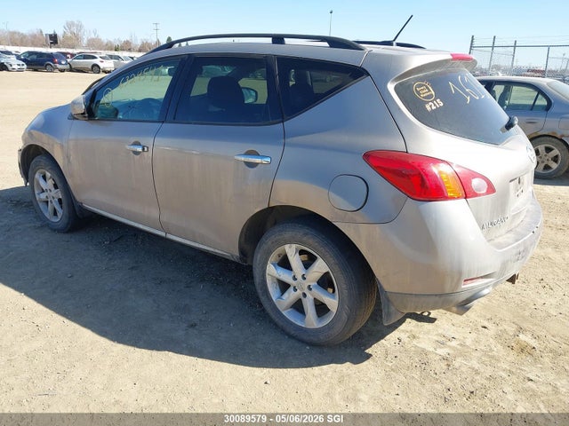 Aukcja sprzedaży 2009 Nissan Murano S/sl/le, vin: JN8AZ18W69W161542, numer aukcji: 30089579