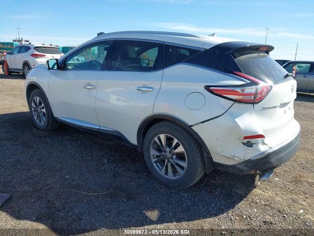 2015 Nissan Murano S/sl/sv/platinum მანქანა იყიდება აუქციონზე, vin: 5N1AZ2MH3FN246604, აუქციონის ნომერი: 30089673