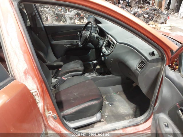 2008 Kia Rio 5 Sx მანქანა იყიდება აუქციონზე, vin: KNADE163086300752, აუქციონის ნომერი: 30088767