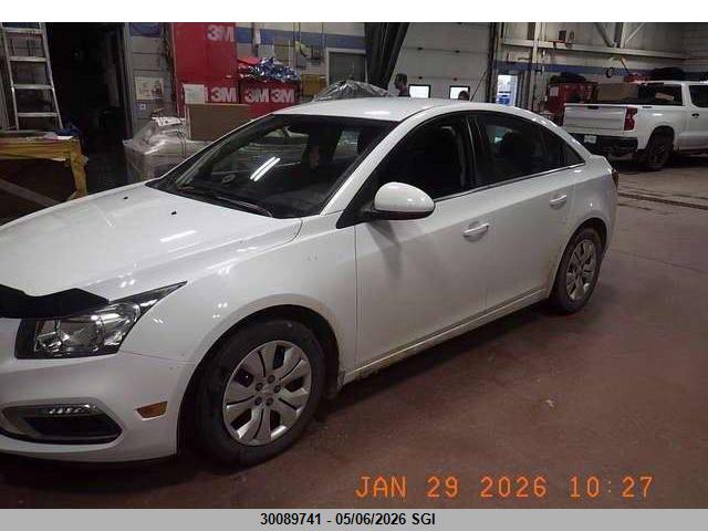 2015 Chevrolet Cruze Lt მანქანა იყიდება აუქციონზე, vin: 1G1PC5SB5F7205310, აუქციონის ნომერი: 30089741