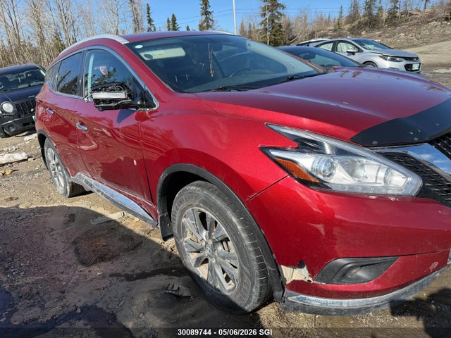 5N1AZ2MH9FN246011 Nissan Murano S/sl/sv/platinum