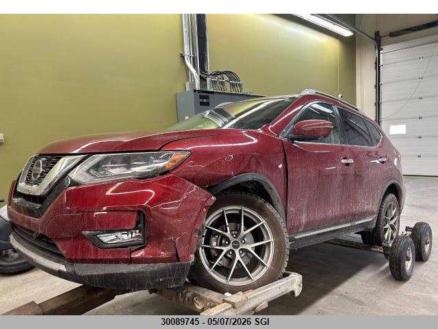 5N1AT2MV7JC703278 Nissan Rogue Sv/sl