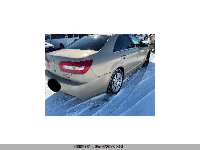 30089761 :رقم المزاد ، 3LNHM28T57R630958 vin ، 2007 Lincoln Mkz مزاد بيع