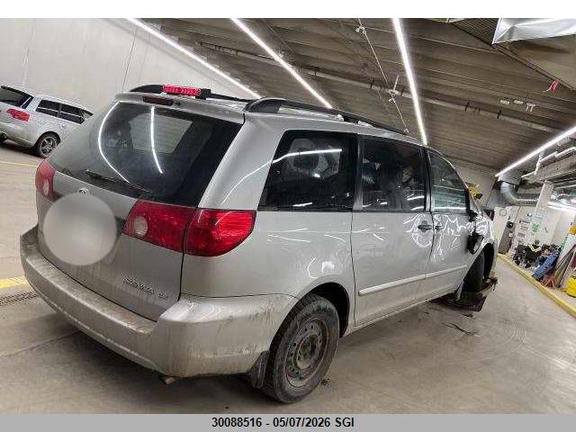30088516 :رقم المزاد ، 5TDZK29C37S075454 vin ، 2007 Toyota Sienna Ce مزاد بيع