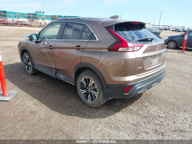 Продажа на аукционе авто 2024 Mitsubishi Eclipse Cross Es, vin: JA4ATUAA0RZ630906, номер лота: 30089971