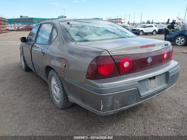 2002 Chevrolet Impala მანქანა იყიდება აუქციონზე, vin: 2G1WF55K429160450, აუქციონის ნომერი: 30089973