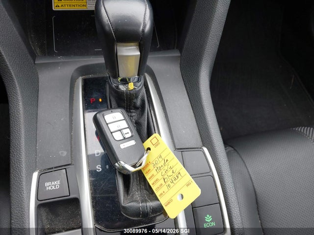 Aukcja sprzedaży 2019 Honda Civic Touring, vin: 2HGFC1F90KH104209, numer aukcji: 30089976