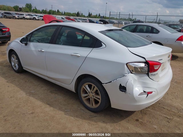 2018 Chevrolet Cruze Lt მანქანა იყიდება აუქციონზე, vin: 1G1BE5SM5J7171898, აუქციონის ნომერი: 30089990