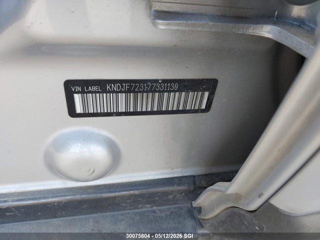 30075804 :رقم المزاد ، KNDJF723177331139 vin ، 2007 Kia Sportage Ex/lx مزاد بيع