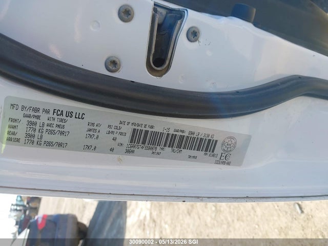 1C6RR7GT4FS580878 RAM 1500 Slt