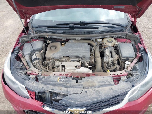Продаж на аукціоні авто 2017 Chevrolet Cruze Lt, vin: 3G1BE5SM1HS597695, номер лоту: 30090143