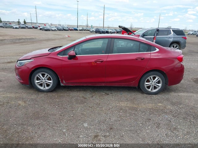 Продаж на аукціоні авто 2017 Chevrolet Cruze Lt, vin: 3G1BE5SM1HS597695, номер лоту: 30090143