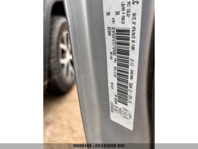 Aukcja sprzedaży 2013 Dodge Journey R/t, vin: 3C4PDDFG7DT724582, numer aukcji: 30090169