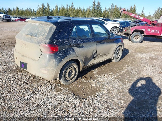 2020 Hyundai Venue Sel/denim მანქანა იყიდება აუქციონზე, vin: KMHRC8A32LU024928, აუქციონის ნომერი: 30088457