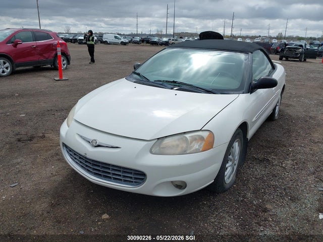 Aukcja sprzedaży 2001 Chrysler Sebring Lxi, vin: 1C3EL55U71N647476, numer aukcji: 30090226