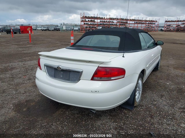 Aukcja sprzedaży 2001 Chrysler Sebring Lxi, vin: 1C3EL55U71N647476, numer aukcji: 30090226