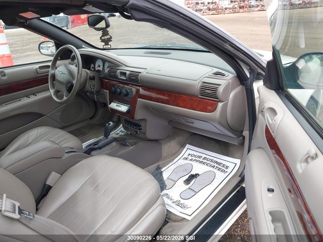 Aukcja sprzedaży 2001 Chrysler Sebring Lxi, vin: 1C3EL55U71N647476, numer aukcji: 30090226