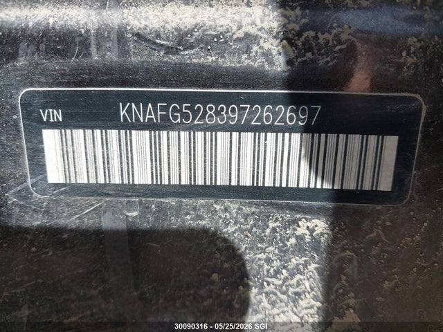 Продажа на аукционе авто 2009 Kia Rondo Lx/ex, vin: KNAFG528397262697, номер лота: 30090316