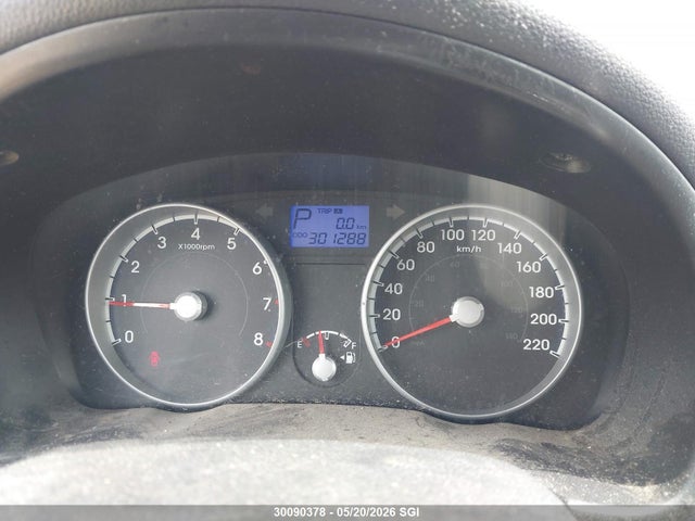 Aukcja sprzedaży 2010 Hyundai Accent Gl, vin: KMHCN4BC9AU479330, numer aukcji: 30090378