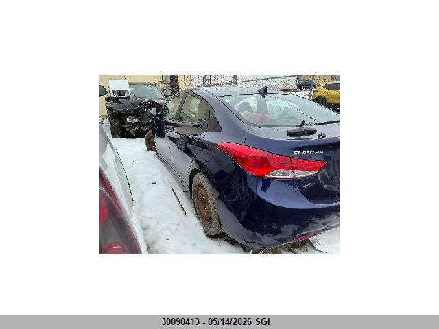 2012 Hyundai Elantra Gls/limited მანქანა იყიდება აუქციონზე, vin: 5NPDH4AE1CH100773, აუქციონის ნომერი: 30090413