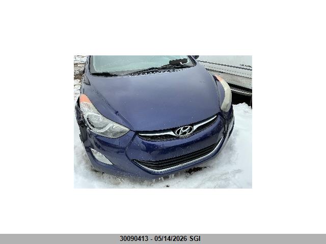 2012 Hyundai Elantra Gls/limited მანქანა იყიდება აუქციონზე, vin: 5NPDH4AE1CH100773, აუქციონის ნომერი: 30090413