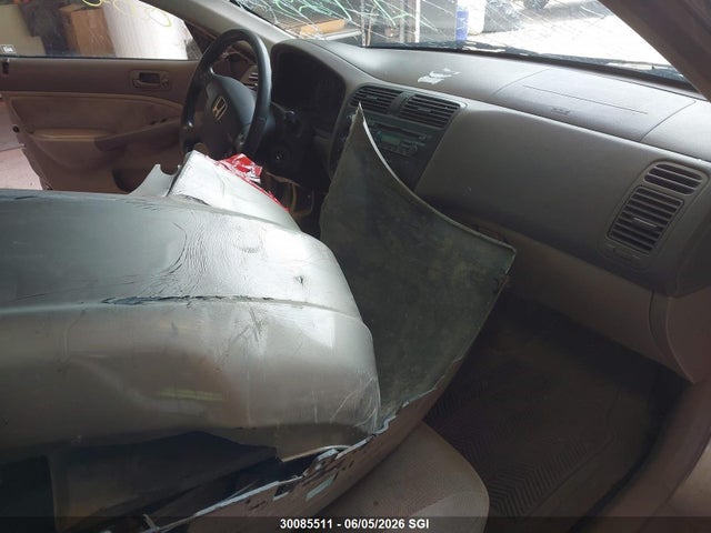 2001 Honda Civic Lx მანქანა იყიდება აუქციონზე, vin: 2HGES16661H929996, აუქციონის ნომერი: 30085511