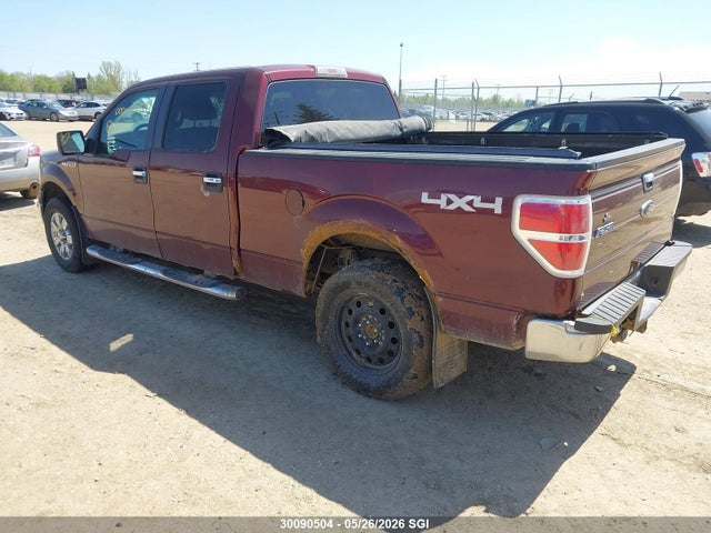 30090504 :رقم المزاد ، 1FTPW14VX9FA77543 vin ، 2009 Ford F150 Supercrew مزاد بيع