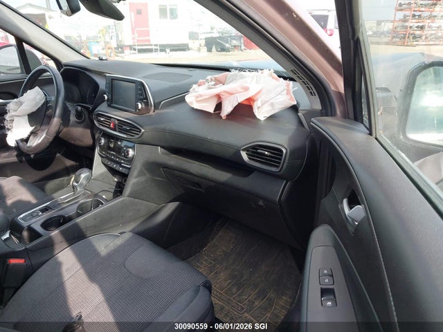 30090559 :رقم المزاد ، 5NMS3CAA1KH056217 vin ، 2019 Hyundai Santa Fe Sel/sel Plus مزاد بيع