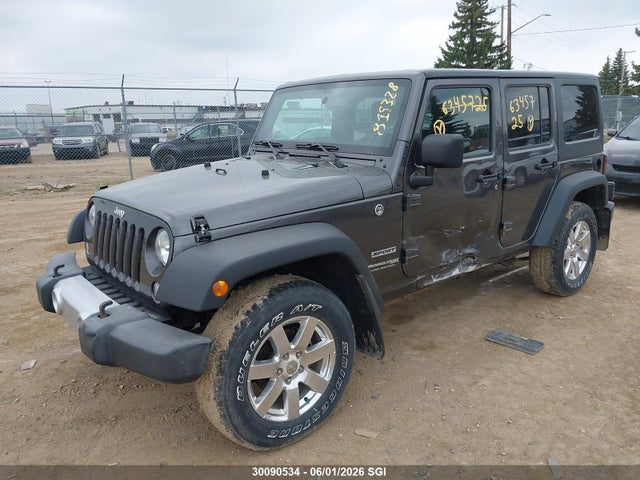 30090534 :رقم المزاد ، 1C4BJWDG3JL819388 vin ، 2018 Jeep Wrangler Unlimited Sport مزاد بيع
