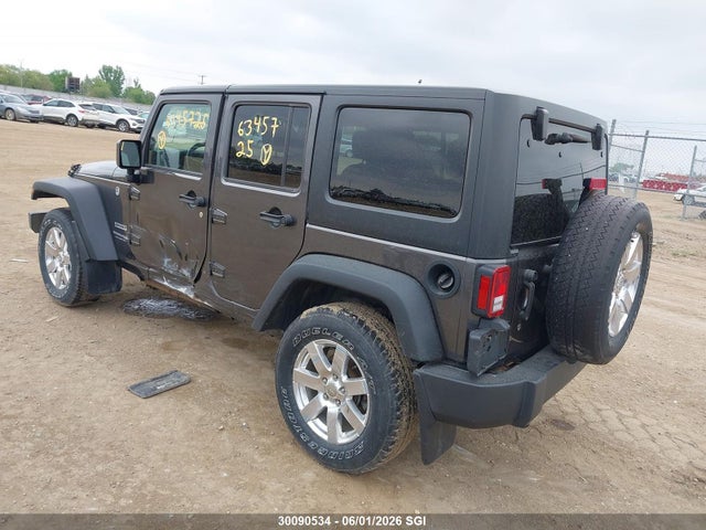 30090534 :رقم المزاد ، 1C4BJWDG3JL819388 vin ، 2018 Jeep Wrangler Unlimited Sport مزاد بيع