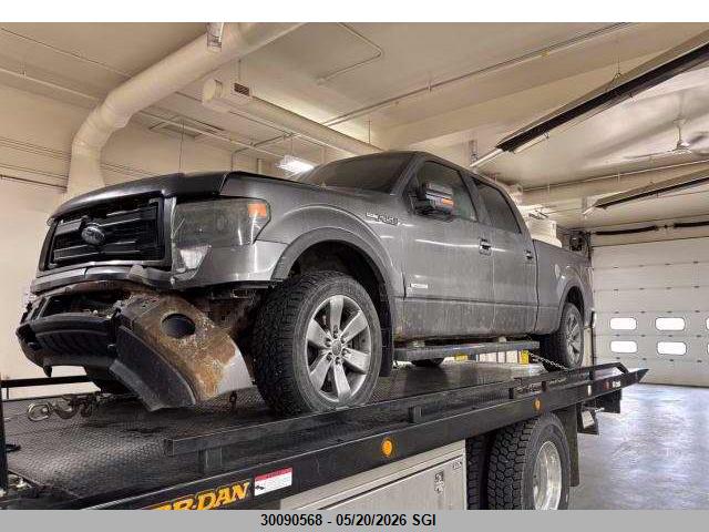 Продажа на аукционе авто 2013 Ford F150 Supercrew, vin: 1FTFW1ET9DFD43149, номер лота: 30090568
