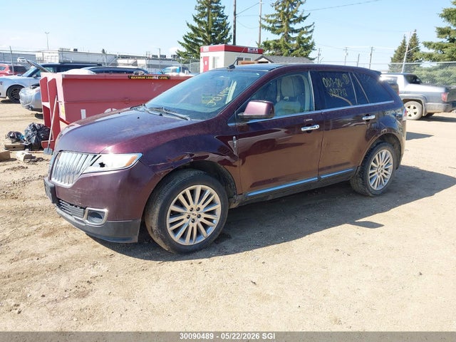 30090489 :رقم المزاد ، 2LMDJ8JK5BBJ01095 vin ، 2011 Lincoln Mkx مزاد بيع