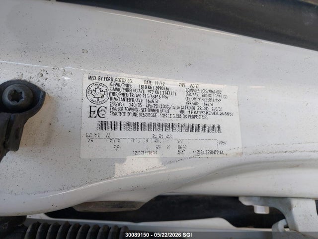 Продажа на аукционе авто 2013 Ford Focus Se, vin: 1FADP3K29DL205887, номер лота: 30089150