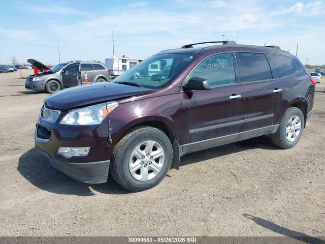 30090683 :رقم المزاد ، 1GNLVEED8AS133707 vin ، 2010 Chevrolet Traverse Ls مزاد بيع