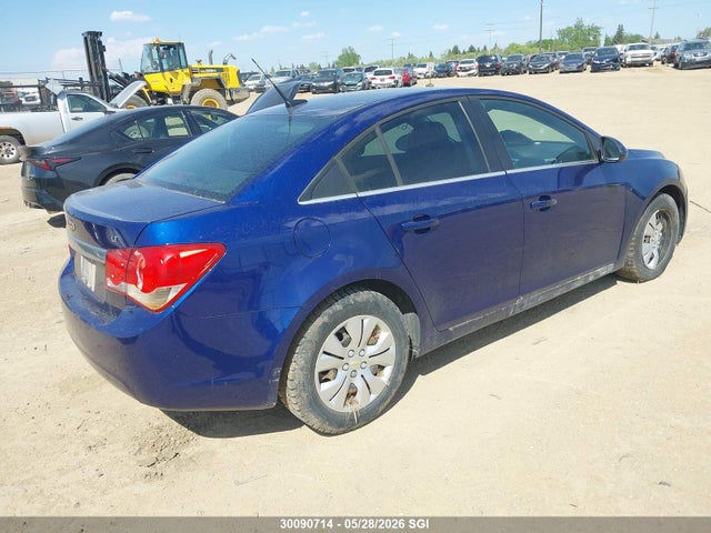 2012 Chevrolet Cruze Lt მანქანა იყიდება აუქციონზე, vin: 1G1PF5SC7C7292543, აუქციონის ნომერი: 30090714