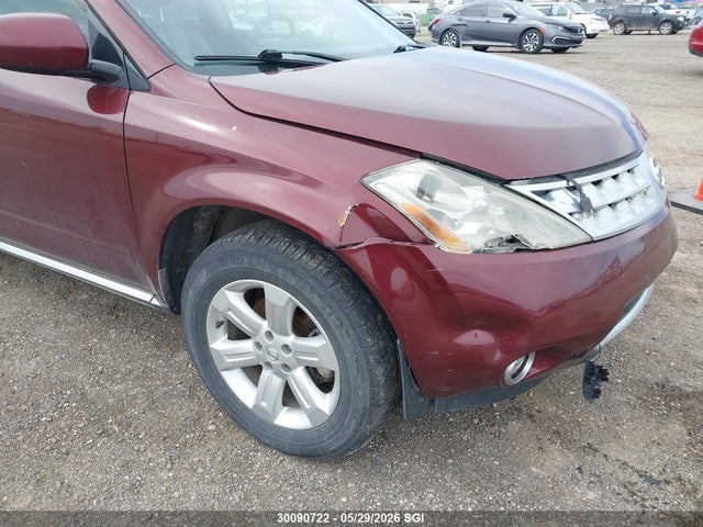 30090722 :رقم المزاد ، JN8AZ08W86W501389 vin ، 2006 Nissan Murano Sl/se/s مزاد بيع