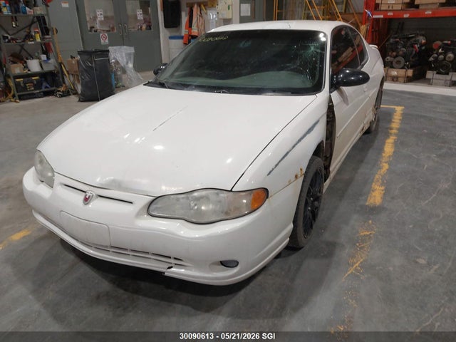 30090613 :رقم المزاد ، 2G1WX15K419225091 vin ، 2001 Chevrolet Monte Carlo Ss مزاد بيع