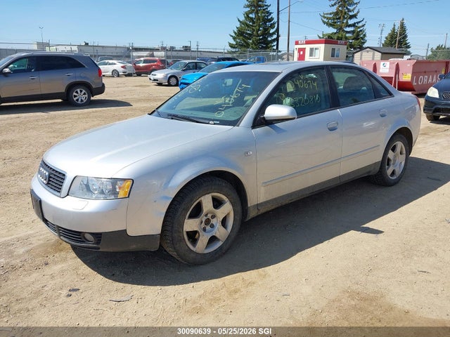 Продажа на аукционе авто 2004 Audi A4 1.8t, vin: WAUJC68E44A040674, номер лота: 30090639
