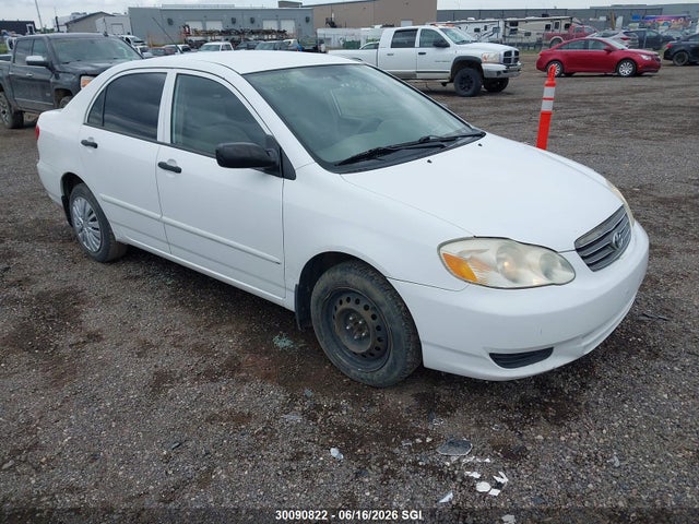 2004 Toyota Corolla Ce/le/s მანქანა იყიდება აუქციონზე, vin: 2T1BR32E24C822433, აუქციონის ნომერი: 30090822