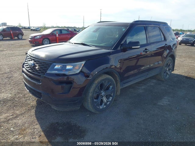 Auction sale of the 2018 Ford Explorer Sport, vin: 1FM5K8GT0JGB36129, lot number: 30090898