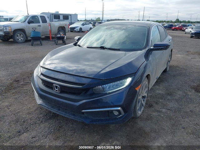 2019 Honda Civic Touring მანქანა იყიდება აუქციონზე, vin: 2HGFC1F9XKH101804, აუქციონის ნომერი: 30090907