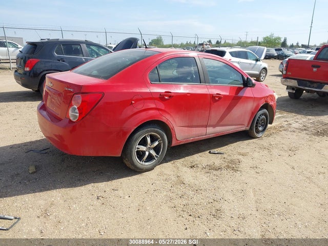 2012 Chevrolet Sonic Ls მანქანა იყიდება აუქციონზე, vin: 1G1JA5EH7C4187692, აუქციონის ნომერი: 30088964