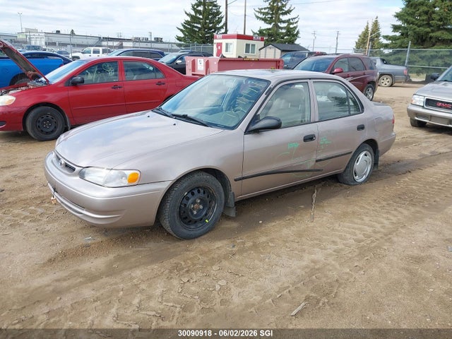 2000 Toyota Corolla Ve/ce/le მანქანა იყიდება აუქციონზე, vin: 2T1BR12E3YC787444, აუქციონის ნომერი: 30090918