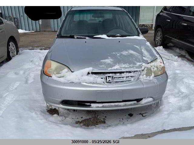 Продаж на аукціоні авто 2001 Honda Civic Lx, vin: 2HGES15661H921866, номер лоту: 30091000
