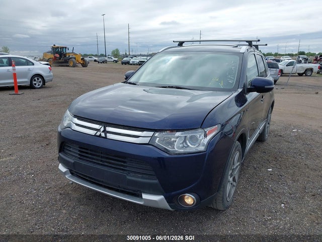 2015 Mitsubishi Outlander Gt მანქანა იყიდება აუქციონზე, vin: JA4JZ4AX1FZ603485, აუქციონის ნომერი: 30091005