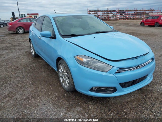 2013 Dodge Dart Limited/r/t მანქანა იყიდება აუქციონზე, vin: 1C3CDFCH2DD318744, აუქციონის ნომერი: 30091014