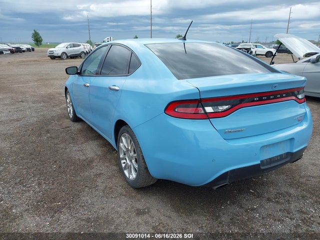 2013 Dodge Dart Limited/r/t მანქანა იყიდება აუქციონზე, vin: 1C3CDFCH2DD318744, აუქციონის ნომერი: 30091014