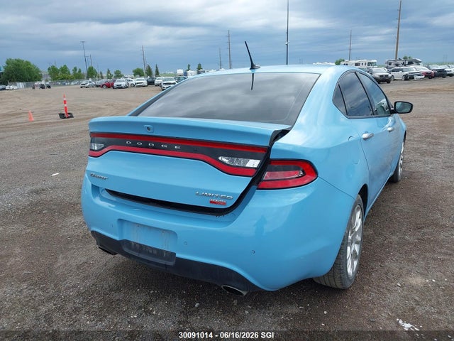 2013 Dodge Dart Limited/r/t მანქანა იყიდება აუქციონზე, vin: 1C3CDFCH2DD318744, აუქციონის ნომერი: 30091014