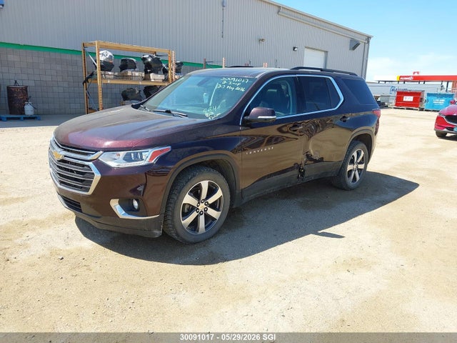 30091017 :رقم المزاد ، 1GNEVHKW8LJ121050 vin ، 2020 Chevrolet Traverse Lt مزاد بيع