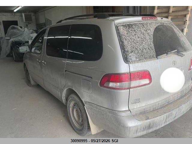 30090995 :رقم المزاد ، 4T3ZF13CX3U539050 vin ، 2003 Toyota Sienna Le/xle مزاد بيع